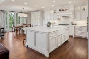 Elegant White Kitchen in Winchester