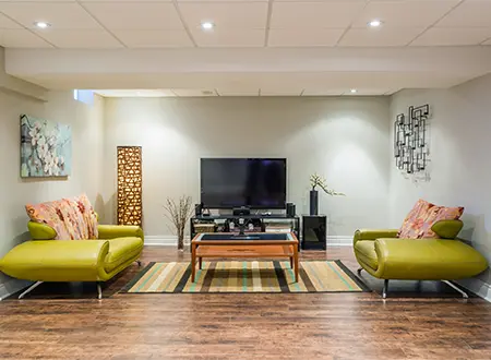 ¿How much cost to remodel a basement? The true cost of basement remodeling Basic Basement Remodeling in Boston area