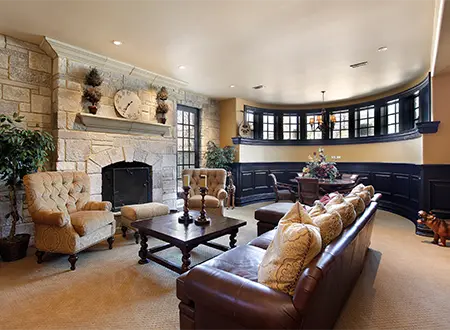 High End Basement Remodeling in Boston area