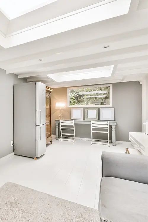 By working with our basement remodeling contractors, you can install a wet bar, game table, or home theater system to make entertaining fun for everyone.