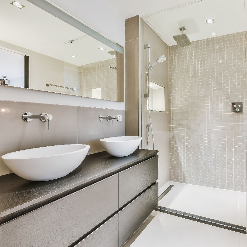 Bathroom remodeling in East Somerville, Somerville MA. River City Construction Inc builds tile showers, vanities, and full bath renovations—request a quote.