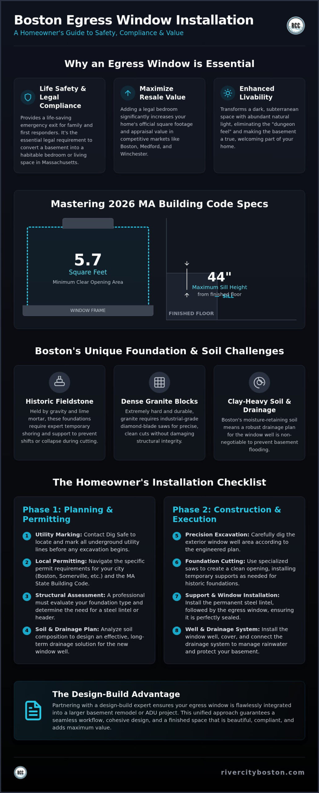 Basement Egress Window Installation Boston: 2026 Guide and Planning Checklist Basement Egress Window Installation Boston: 2026 Guide and Planning Checklist