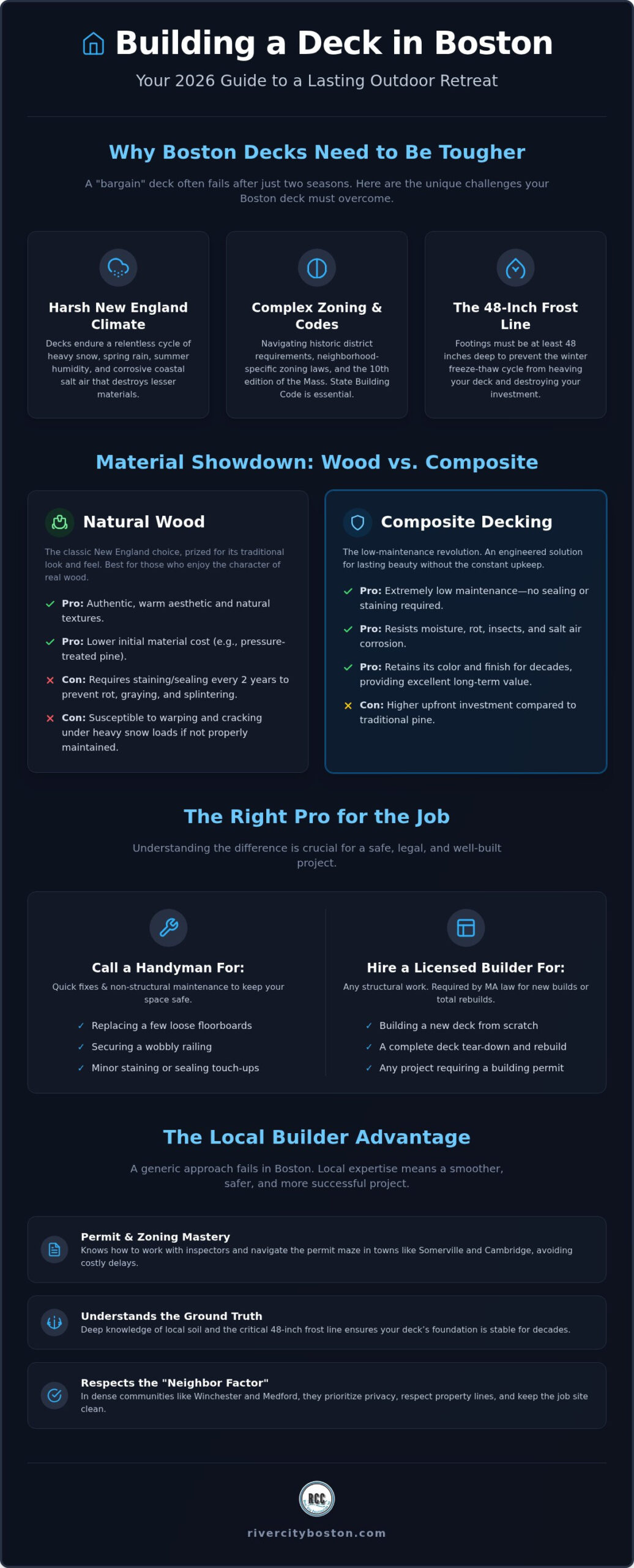Choosing the Right Deck Builders in Boston, MA: A 2026 Homeowner’s Guide Choosing the Right Deck Builders in Boston, MA: A 2026 Homeowner’s Guide