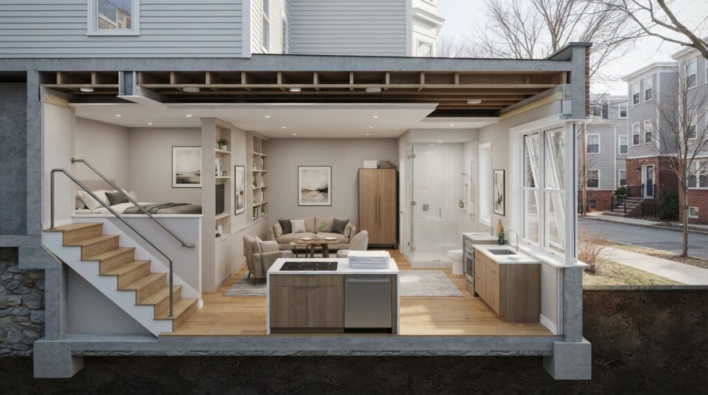 Basement Apartment Conversion Boston: A Guide to Legal Rentals in 2026