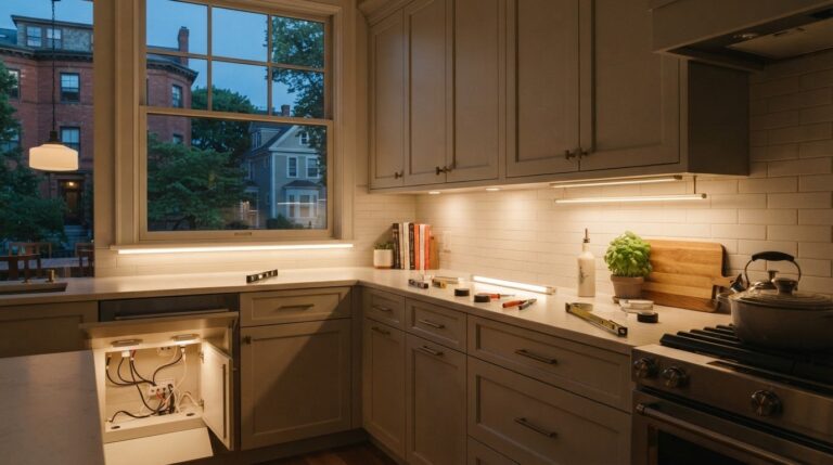 Under Cabinet Lighting Installation Cost: A Boston Homeowner’s Buying Guide